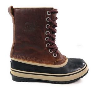 Sorel Leather Waterproof Snow Duck Boots
